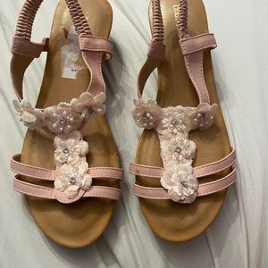 Pink, pretty sandals
